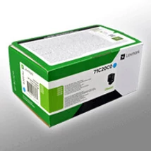Lexmark [CS/CX730,735] 71C20C0 kék eredeti 5k toner