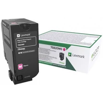 Lexmark [CS/CX727/CS728] 75B20M0 magenta eredeti 10k toner
