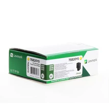 Lexmark [CS/CX727/CS728] 75B20Y0 sárga eredeti 10k toner
