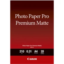 Canon PM-101 Prémium Matt eredeti fotópapír (A/4, 20lap, 210g, 8657B005)