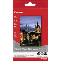 Canon SG-201S félfényes eredeti fotópapír (10x15cm, 50 lap, 260gr, 1686B015)