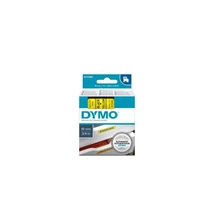 Dymo D1 45808 sárga alapon fekete eredeti feliratozó szalag (S0720880)