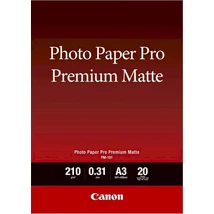 Canon matt eredeti prémium fotópapír (A3, 20 lap, 210g, 8657B006)