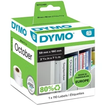 Dymo 99019 átlátszó eredeti szalagcímke csomag (S0722480)