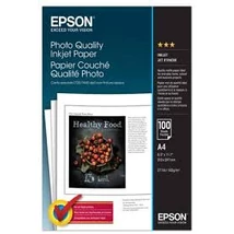 Epson S041061 fényképminőségű eredeti fotópapír (A4, 100 lap, 104g)
