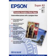 Epson S041328 prémium selyemfényű eredeti fotópapír (A3+, 20 lap, 250g)