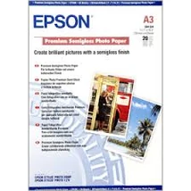 Epson S041334 prémium selyemfényű eredeti fotópapír (A3, 20 lap, 251g)