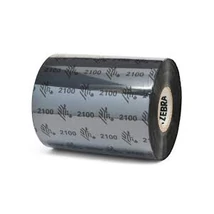 Zebra Z2100 fekete eredeti viaszos címkeszalag csomag (12db, 80mm x 450m ,02100BK08045)