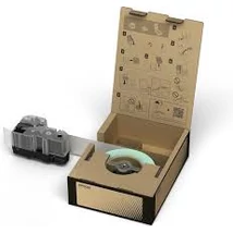 Epson BR-ST64WB-E átlátszó alapon fekete eredeti címkeszalag (S666005)