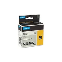 Dymo ID1 fekete alapon fehér eredeti feliratozó szalag (1805436)