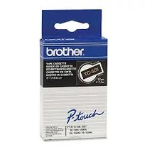 Brother TC-301 fekete alapon arany eredeti feliratozó szalag