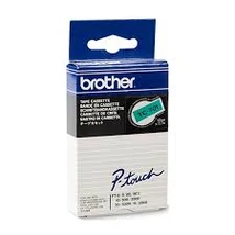 Brother TC-701 zöld alapon fekete eredeti feliratozó szalag