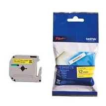 Brother M-K631BZ sárga alapon fekete eredeti feliratozó szalag