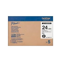 Brother HGE-M951 ezüst alapon fekete eredeti feliratozó szalag 5 db