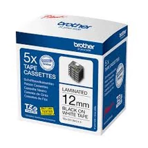 Brother TZE-231 fekete eredeti feliratozó szalag 5 db (12mm x 8m)