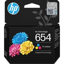 HP 7FP38UE No.654 színes eredeti tintapatron