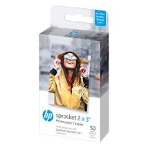 HP Sprocket Zink eredeti fotópapír (2x3", 50 lap, HPIZ2X350)