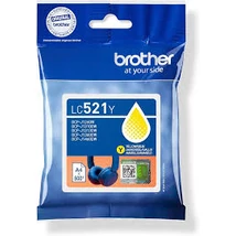 Brother LC521 sárga eredeti tintapatron