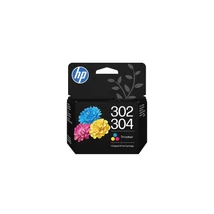 HP B7RT6AE No.302/304 színes eredeti tintapatron