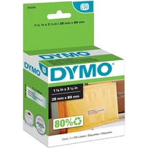 Dymo LabelWriter 130 fehér alapon fekete eredeti címkeszalag (1983173)