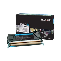 Lexmark [C746/748] X746A1CG kék eredeti toner