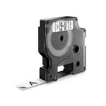 Dymo D1 18488 fehér alapon fekete eredeti nylon feliratozó szalag