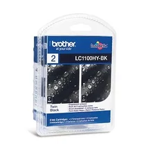 Brother LC1100XL fekete eredeti tintapatron duplacsomag