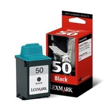 Lexmark 17G0050 [Bk] No.50 fekete eredeti tintapatron