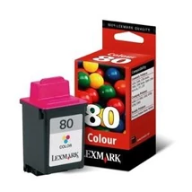 Lexmark 12A1980 [Col] No.80 színes eredeti tintapatron