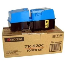 Kyocera TK-820C kék eredeti toner 1T02HPCEU0
