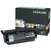 Lexmark [X651] X651A11E fekete eredeti toner