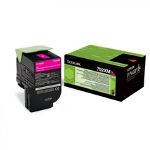 Lexmark [702XM] 70C2XM0 magenta eredeti toner