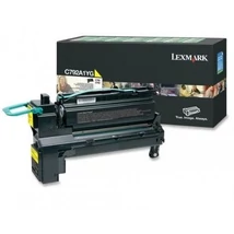 Lexmark [C792,X792] C792A1YG sárga eredeti toner