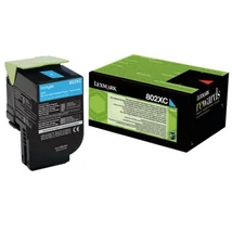 Lexmark [802C] 80C2XC0 kék eredeti toner