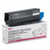 Oki [5200,5400] magenta eredeti toner (42804506)