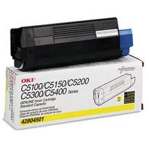 Oki [5200,5400] sárga eredeti toner 3k (42804505)