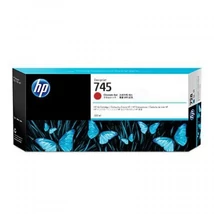 HP F9K06A No.745 krómozott piros eredeti tintapatron