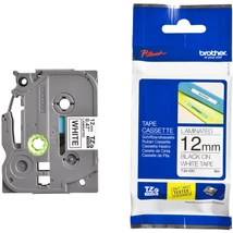 Brother TZE-231 fehér alapon fekete eredeti feliratozó szalag (12mm x 8m)