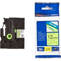 Brother TZE-C31 sárga alapon fekete eredeti feliratozó szalag (12mm x 5m)