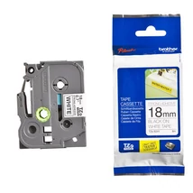 Brother TZe-S241 Strong fehér alapon fekete eredeti feliratozó szalag (18mm x 8m)