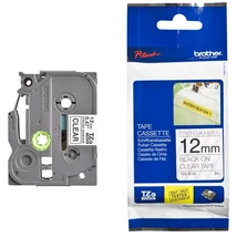 Brother TZE-S131 fekete eredeti feliratozó szalag (12mm x 8m)