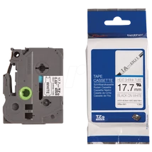 Brother HSe-241 fehér alapon fekete eredeti feliratozó szalag