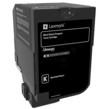 Lexmark CS720 fekete eredeti toner (74C2SKE)