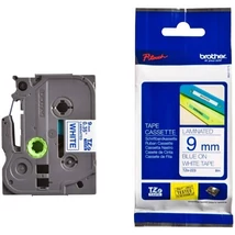 Brother TZE-223 fehér alapon kék eredeti feliratozó szalag (9mm x 8m)