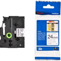 Brother TZE-N251 fehér alapon fekete eredeti feliratozó szalag (24mm x 8m)