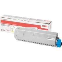 Oki [C824/C834/C844] sárga eredeti toner (47095701)