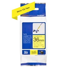 Brother TZE-FX661 sárga alapon fekete eredeti feliratozó szalag (36mm x 8m)