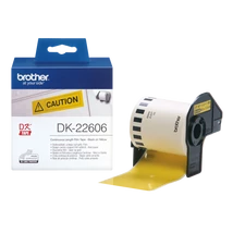 Brother DK-22606 sárga eredeti öntapadós szalagcímke 62mm