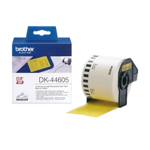 Brother DK-44605 sárga eredeti öntapadós címke 62mm