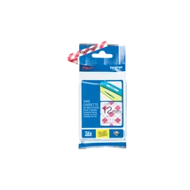 Brother TZe-MPRG31 mintás piros alapon fekete eredeti feliratozó szalag (12mm x 4m)